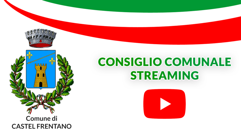 Consiglio comunale streaming